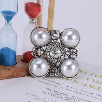 Numărul 5 Perle Vintage Celebru Brand De Lux De Designer De Bijuterii, Ace De Brosa Brosa Pentru Femei Pulover Rochie