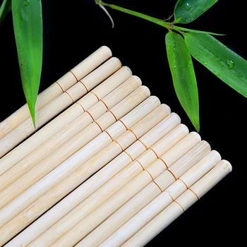 50pairs de Unică folosință din Lemn Betisoarele de Bambus Chinezesc din Lemn Sushi Japonez Bețigașele Portabil Restaurant Fast-Food Gadget-uri de Bucătărie