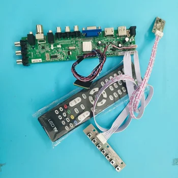 Kit pentru B173RW01 V5/V4/V0/V1/V2 1600X900 HDMI Digital DVB-T2 DVB-T cu Display LCD TV Controler de Bord USB AV VGA 40pin Driver 17.3