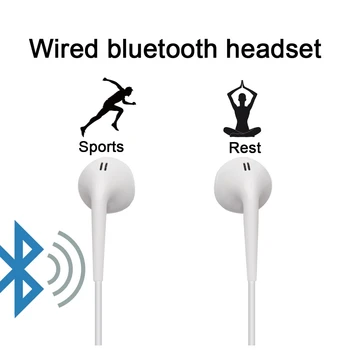 S6 Sport Wireless Bluetooth pentru Căști pentru iPhone / Xiaomi / Huawei, cu Microfon