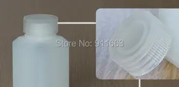 250 ml 10buc! Piața De Sticle!HDPE medicale plastic lichid, sticle cu efracție capace pentru reactiv chimic -HDPE material