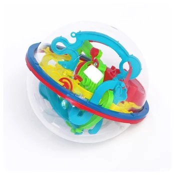 Labirint 3D barieră magică inteligenta echilibru minge labirint puzzle jucărie exercitarea inteligenței copiilor potrivit pentru copii să se joace
