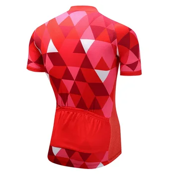 CUSROO Red Diamond Retro Clasic Bărbați Ciclism Jersey Maneci Scurte Respirabil iute Uscat Bicicleta Îmbrăcăminte de Vară Bicicleta Mtb Maillot