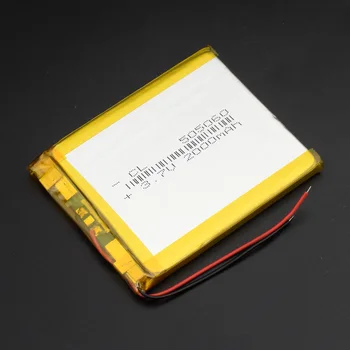 1/2/4 Piese 3,7 V Litiu-Polimer Li-po Baterie Reîncărcabilă 505060 2000 ma MP4 MP5 GPS Difuzor Bluetooth pentru Căști Cameră Radio