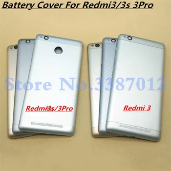 Pentru Redmi 3 Baterie Noua Usa Spate Capacul Carcasei Pentru Xiaomi Redmi 3s Redmi 3 Pro Cu Putere Butoanele de Volum+lentile de aparat de Fotografiat