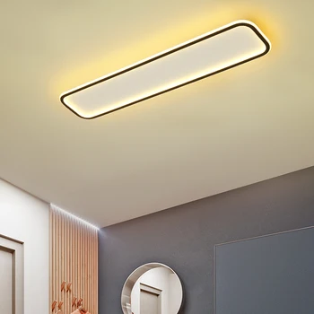Modern de Aur Negru LED Lumina Plafon Pentru camera de zi, Dormitor, Hol si Sufragerie, Iluminat Interior luminiare Lampă de Tavan fixare