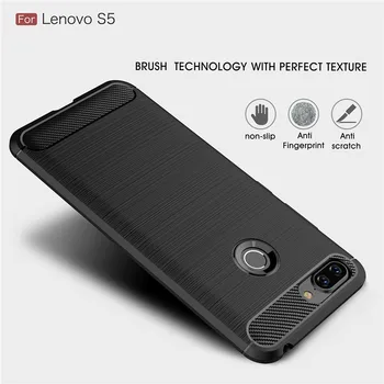 Pentru A Acoperi Lenovo S5 Caz Moale De Silicon Robust Bara De Protecție Husă De Telefon Pungă De Caz Pentru Lenovo S5 Acopere Shell K520 5.7