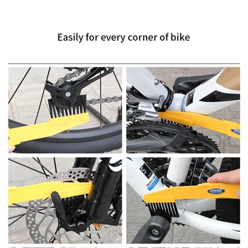 Lanț De Bicicletă Cleaner Scruber Perii Mountain Bike Wash Set De Scule De Bicicleta Kit De Curățare Instrumente De Reparații De Biciclete Piese Accesorii
