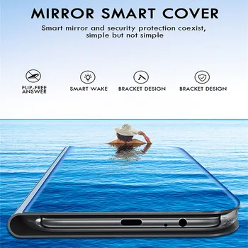Smart Mirror Caz Pentru Samsung Galaxy S30 S20 FE A51 A71 A50 A70 S10 S9 S8 Plus Nota 20, Ultra 8 9 10 Lite A31 M31 M51 A21S Acoperi