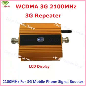 ZQTMAX 3G Repetor 2100MHz Mobil Amplificator de Semnal UMTS Date Celulare Amplificator de Semnal Mini repetor 2100