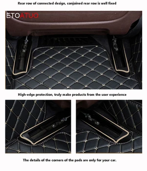 ETOATUO Masina Personalizat podea mat pentru Renault Toate Modelele captur megane scenic cadjar fluence laguna, koleos Espace Talisman Latitud