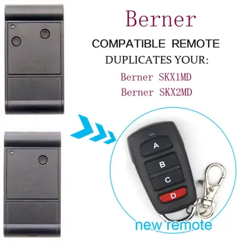 Berner SKX1MD SKX2MD SKX3MD SKX4MD telecomanda 433.92 MHz Duplicator poarta, usa de garaj de la distanță de control Berner 433mhz la distanță