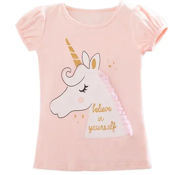 Fete Bluze Copii, camasi Copil Unicorn Haine de Fata 2020 Copii Băieți Fete Tricou Haine Copii
