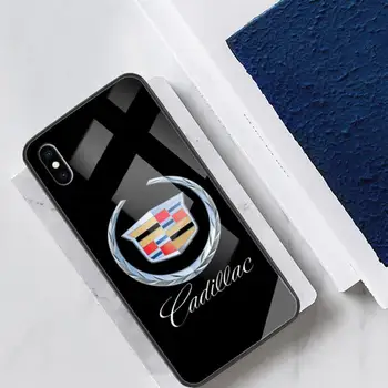 Elegant Masina Sport de Lux Pentru Cadillac Caz de Telefon Sticlă Călită Fundas Coque Pentru Iphone 12 Mini 11 Pro Max 7 8 PLUS 6s XR Caz