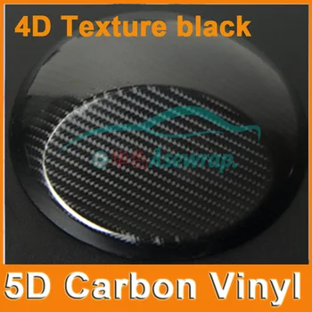 Transport gratuit de înaltă calitate 5D Fibra de Carbon film autocolant auto 5D Fibră de Carbon Rolă de Film Ambalaj Mașină dimensiunea 10/20/30/40/50/60X152CM
