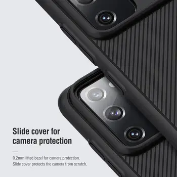 NILLKIN CamShield Caz Pentru Samsung Galaxy S20 FE 2020 glisați capacul pentru camera de protectie pentru Galaxy S20 FE 2020 caz capacul din spate