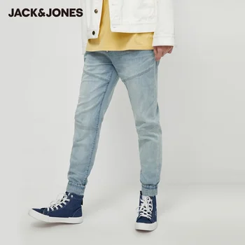 JackJones Bărbați de Îmbinare Sportiv Epocă Streetwear Regulat se potrivesc Strans pe picior Blugi| 220232523