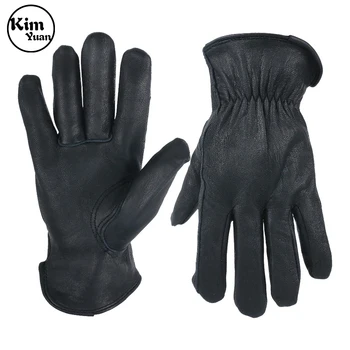 KIM YUANI Iarna Cald Mănuși de Lucru 3M Thinsulate Captuseala 069 Perfect pentru Grădinărit/Taiere/Constructii/Motociclete, Bărbați și Femei