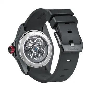 2020 Nou Boderry Ceasuri cu design Elegant pentru Bărbați Schelet Ceasuri Automat Mechanical Ceas de Moda pentru Bărbați Impermeabil Relogio Masculino