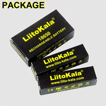 4BUC LiitoKala 18650 Baterie Lii-35S 3.7 V Li-ion 3500mAh 10A descărcare de gestiune a bateriei de Alimentare Pentru dispozitive de ridicat de scurgere