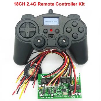 1set 2.4 G 18CH Telecomanda Kit pentru Modelul de Excavator DIY Jucărie Mașină Transmițător Receptor Bord Radio, Sistem de Control 500M