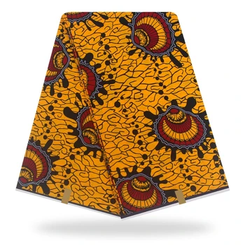 Noi Top African Teal Ceara De Imprimare De Înaltă Calitate Tesatura De Bumbac Material Nigerian Satin Ankara Batic Alb Cusut Dre
