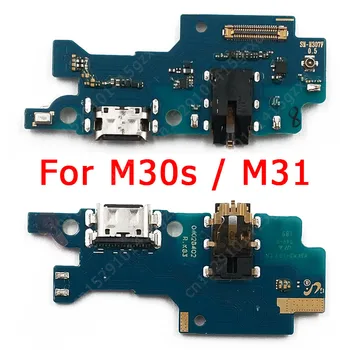 USB Original, Taxa de Bord pentru Samsung Galaxy M30S M31 Portul de Încărcare Pentru M307F PCB Conector Dock Flex Înlocuire Piese de Schimb