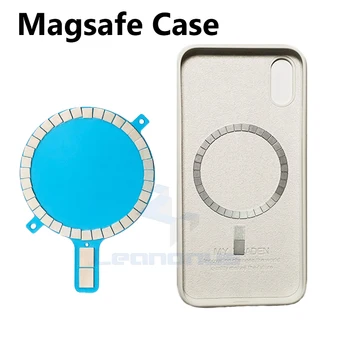 Mag în condiții de Siguranță pentru iPhone 12 11 Pro Max de Încărcare Wireless Magnet pentru Apple iPhone 12 Mini 7 8 Plus Magnetic Puternic Magsafe Caz de Telefon
