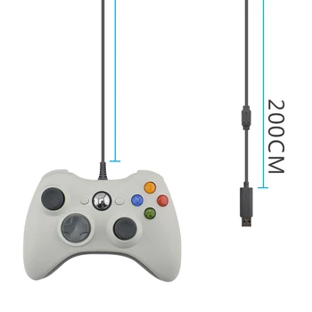 DATE BROASCA cu Fir USB Gamepad Pentru Xbox 360/Slim Controller Pentru PC Vibrații Controler Pentru Windows 7/8/10 Suport pentru Steam Jocul