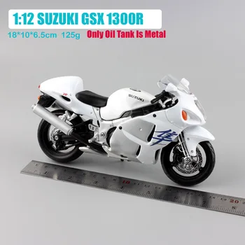 1:12 Scară marca Maisto Suzuki GSX1300R busa falcon Hayabusa turnat sub presiune motocicleta moto sport biciclete model vehicul pentru copii jucarie
