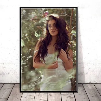 Lauren Jauregui Cincea Armonie Cântăreață de Muzică Pop Star Beauty Arta Pictura pe Pânză de Mătase Poster de Perete Decor Acasă картины на стену
