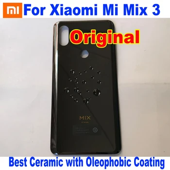 Original, cel Mai bun Ceramice Spate Capac Baterie Carcasa Cazul Ușa din Spate a Capacului Chassic Pentru Xiaomi Mi se amestecă 3 mix3 6.39