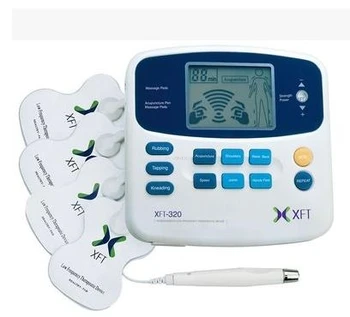 Xft-320 cuerpo cuidado de la salud masajeador Dual Zeci Digital terapia acupuntura Massageador dispositivo estimulador
