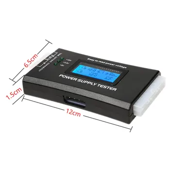 Puterea Instrument de Diagnosticare de Calculator Gazdă Putere Tester Ecran LCD Putere Tester Baterie Indicator Pentru 4/8/24/ATX 20 Pini Interfață