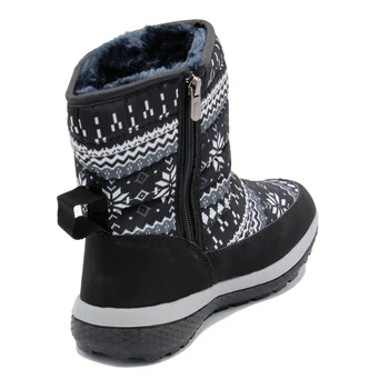 Femei de moda Non-alunecare de Cizme de Zăpadă În 2020 Plus de Bumbac Cald Cizme de Iarna pentru Femei Pantofi Casual în aer liber Elev Pantofi