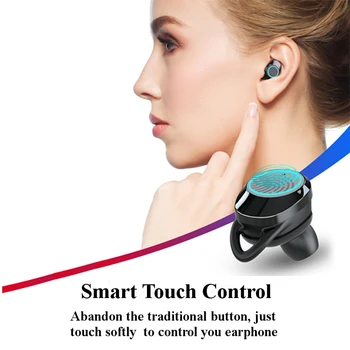 X8 TWS Wireless Bluetooth Cască setul cu Cască Stereo IPX6 Impermeabil Mini Sport Căști Hifi Sound Touch Control Căști Cu Microfon