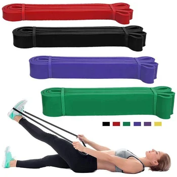 5 Culori Yoga Rezistenta Benzi de Cauciuc 5 Dimensiune Interioară în aer liber Echipament de Fitness 13mm-45mm Pilates Sport de Antrenament Benzi Elastice