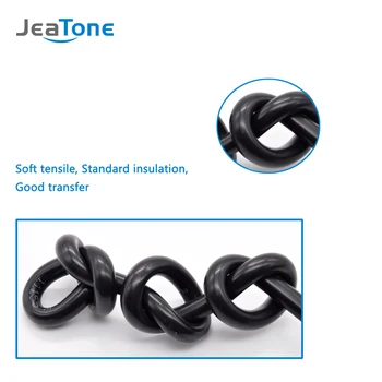 Jeatone 4 Pin Cablu Extinsă De Lucru Pentru Interfon Video Ușa De Telefon De 30 De Metri