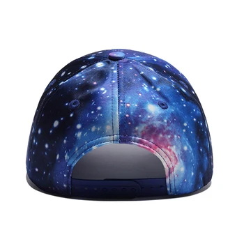 2019Summer de Imprimare 3D Șapcă de Baseball Hip Hop Street Style Capac Pălărie Rapper Spațiu Galaxy Capace Strada Dansatoare de Dans Capace Pălărie Bărbați
