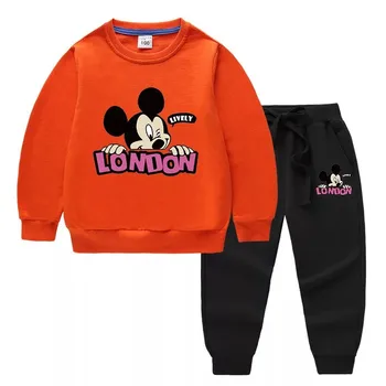 Disney Mickey Mouse Baby Girl Haine Pentru Copii Hanorace Jachete Pantaloni Băiat Tinutele Vestimentare Casual Copii Sport Ti Se Potriveste