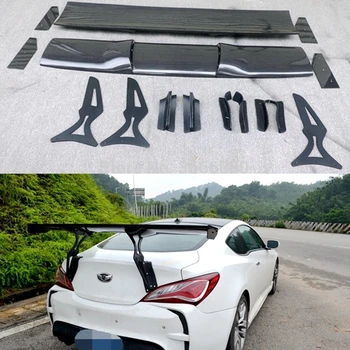 Auto Styling Material de Fibra de Carbon Spoiler Acoperiș Spate Coada Portbagaj Aripa de Boot de Buze de Turnare Pentru Hyundai Genesis Coupe tiburon