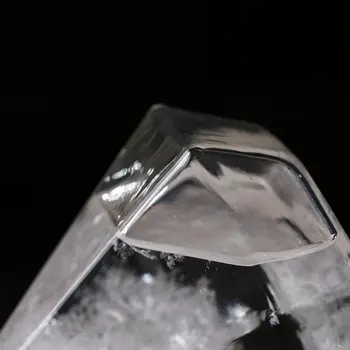Creative Prognoza Meteo Sticla Desktop Forma De Diamant Vreme Predictor Minge Transparent Monitor Barometrul De Sticlă Meserii Cadou