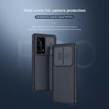 Nillkin CamShield Pro Slide Camera Cover Pentru Huawei P40 Pro+ P40 Pro Plus Lentile De Protecție Caz