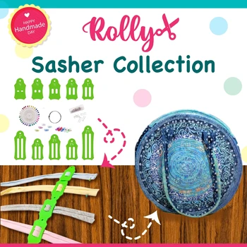 ROLLY Sasher 30 de Colectare Gratuit Kostenlose Fixarea Clipuri DIY Set de scule pentru Jelly Roll Covoare Saci Pilote Saltele Loc Alergători