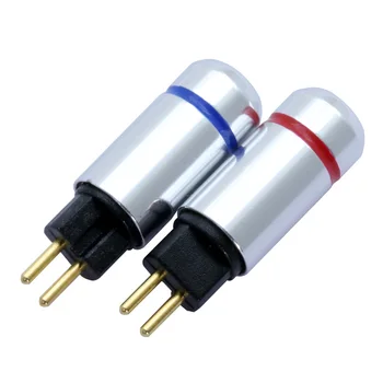 10buc/lot 2 PIN Cască MMCX de sex Masculin Mufa Jack Conector de Sârmă pentru a se Potrivi 4 MM Cablu Audio MMCX upgrade PINI de Lipire Conector