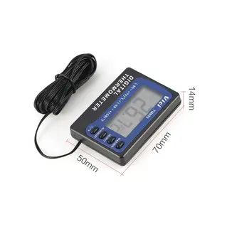 TM803 Ecran LCD Digital Termometru de Frigider Congelator Acvariu Cutie de Medicina Senzor de Temperatură Metru de Alarmă Termograf