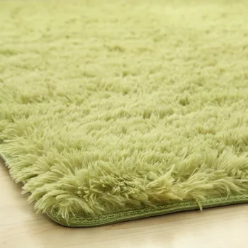 Masă de cafea Living dormitor noptieră mat Îngroșat spălat mătase lână anti-alunecare covor yoga mat de culoare solidă pluș cameră mat