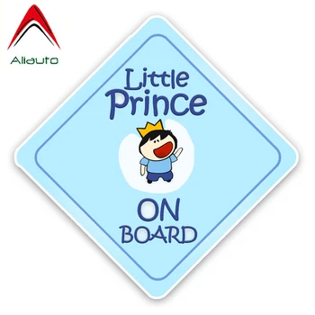 Aliauto Semn de Avertizare Autocolant Auto Grafic Minunat Micul Prinț Copil la Bord de Culoare de Înaltă Calitate, Decor Decal PVC,14cm*14cm