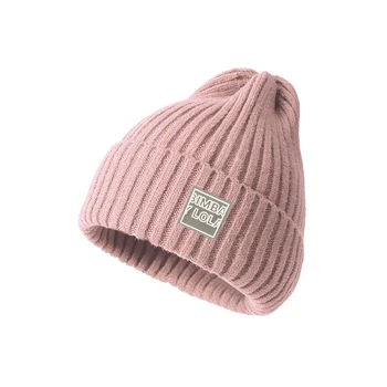 Faimosul brand culoare pură lână pălărie, femei iarna cald de lână tricotate pălărie la modă pentru bărbați și femei în aer liber cald de lână pălărie