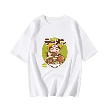 Vara Amuzant Naruto Alb T Shirt Anime Japonez Taitei Tricou Barbati pentru Femei Graphic T-shirt Îmbrăcăminte Tricou Imprimat cu Maneci Scurte Sus
